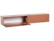 Wall Mounted TV Stand GLADSTONE Red_973463