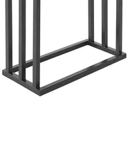 Towel Stand CHARRAS Metal Dark Brown_821540