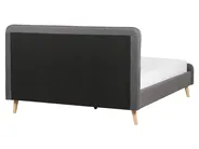 Säng med lamellram RENNES II 160 x 200 cm Mörkgrå_875509