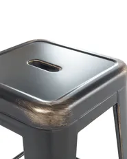 Baarijakkarasetti 2 kpl CABRILLO Metalli Musta_694362