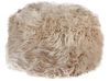 Pouffe TUKKI Faux Fur Beige