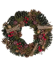 Julkrans NURMES 35 cm Grön_787514