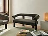 Sofa 2 Seater ILBRO Boucle Dark Green
