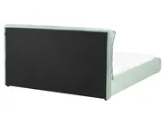 Bed Velvet BAJONNA 160 x 200 cm (EU King Size) Mint Green_1009537
