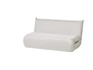 Sofa Bed 2 Seater ROROS Faux Linen Off-White_1038984