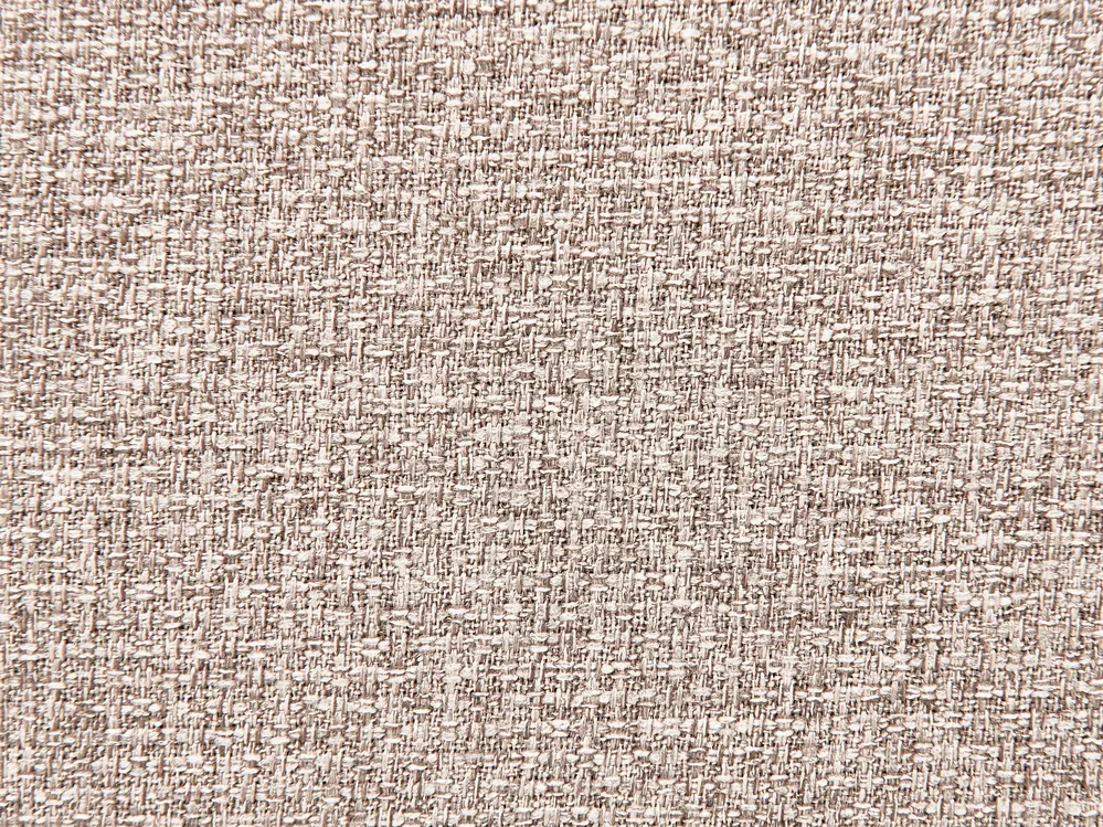 Left-Hand Chaise Longue MERI with Storage Faux Linen Light Brown_937730