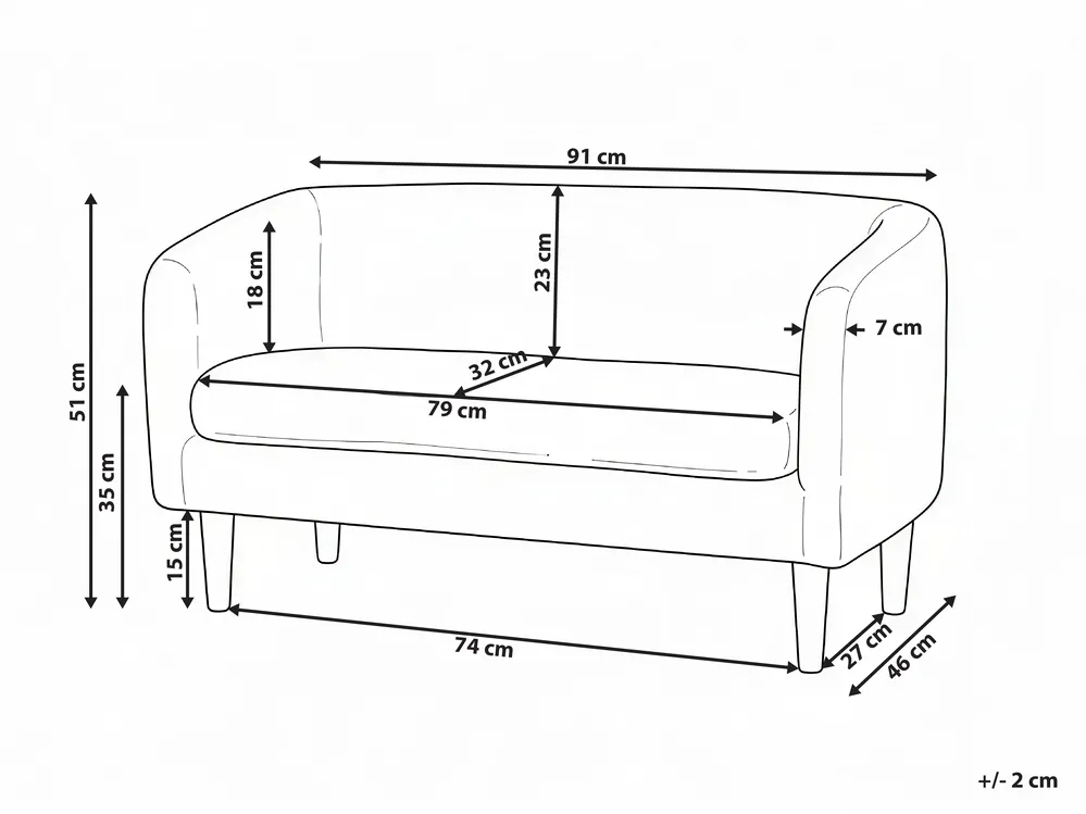 Kids Sofa DAGALI Boucle Beige_1055551
