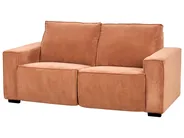Elektrisk reclinersoffa 2-sits NUKARI Manchester Orange_918675