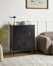 Storage Unit HOLBECK Metal Black_1017038