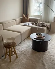 Modulär hörnsoffa 4-sits ARDAL Beige Vänstervänd_982760