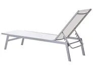 Sun Lounger NOLI Reclining Metal White_781052
