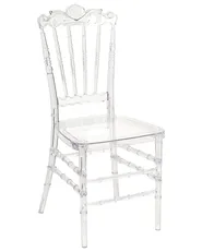 Set med 2 matstolar MENDON Transparent_929344