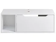 Wall Mounted Vanity Unit CASCAVEL 80 cm White_984082