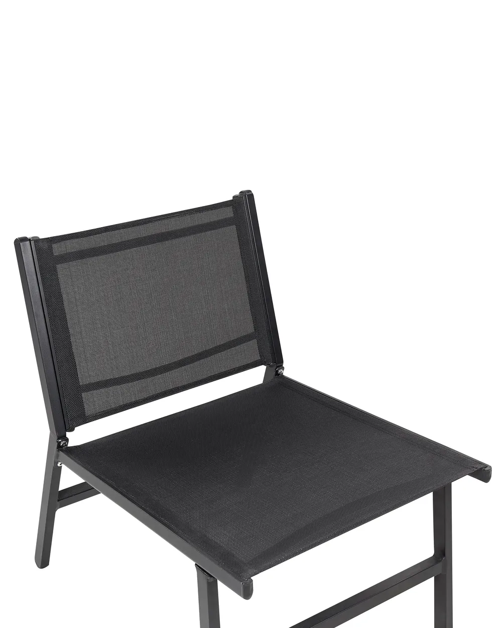 Garden Chair MARCEDDI Metal Black_897095