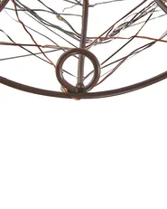 Outdoor Hanging Decoration LED NELLIM 47 cm Reindeer Black_813235