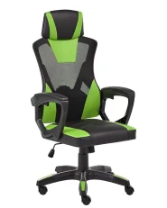 Office Chair IGNIS Faux Leather Lime Green_1072885