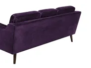 Sofa 3 Seater LOKKA Velvet Purple_705469