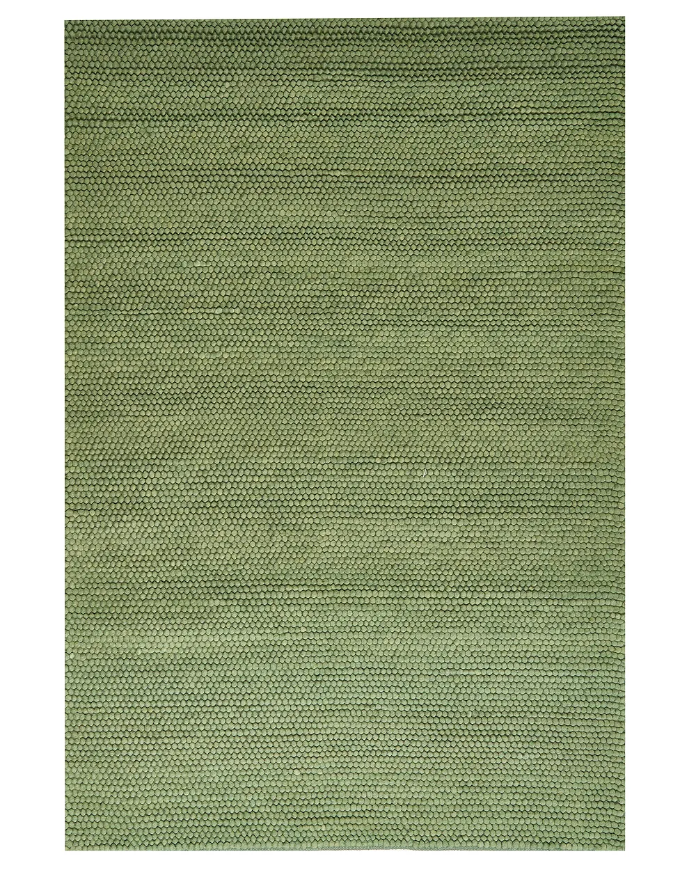 Rug KORDEA Green 160 x 230 cm Wool