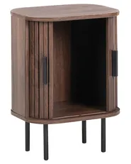 Bedside Table BRADLEY Dark Brown_988540