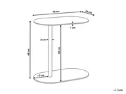 Side Table MILLE Metal Off-White_1131699