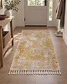 Rug BOYALI Mustard 80 x 150 cm Viscose