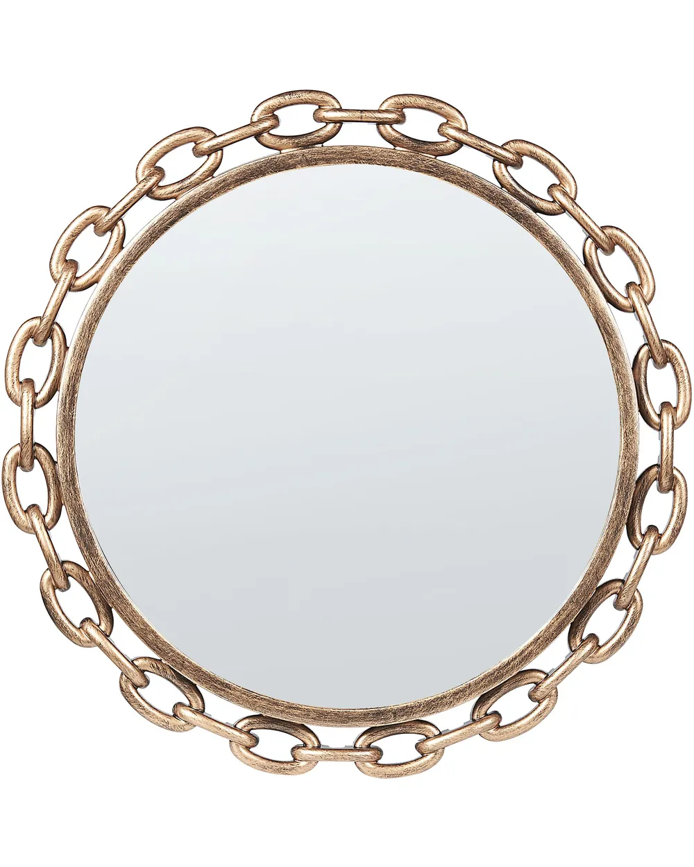 Wall Mirror YEBRA 46 cm 46 cm Gold