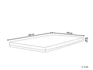 Memory Foam Mattress MEMORY BALANCE PLUS H2/3 Medium 180 x 200 cm (Super King Size)_808032
