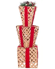 Joulukoriste LED-valo HUMPPILA 87 cm Joululahja Ruskea_1179207