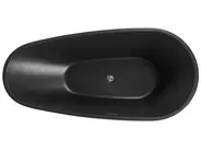 Freestanding Bathtub GUIANA 1730 x 820 mm Black_806626