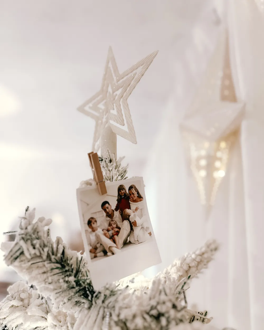 Artificial Snowy Christmas Tree TOMICHI 180 cm White_895595