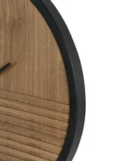 Wall Clock DURTAL 60 cm Brown_1146662