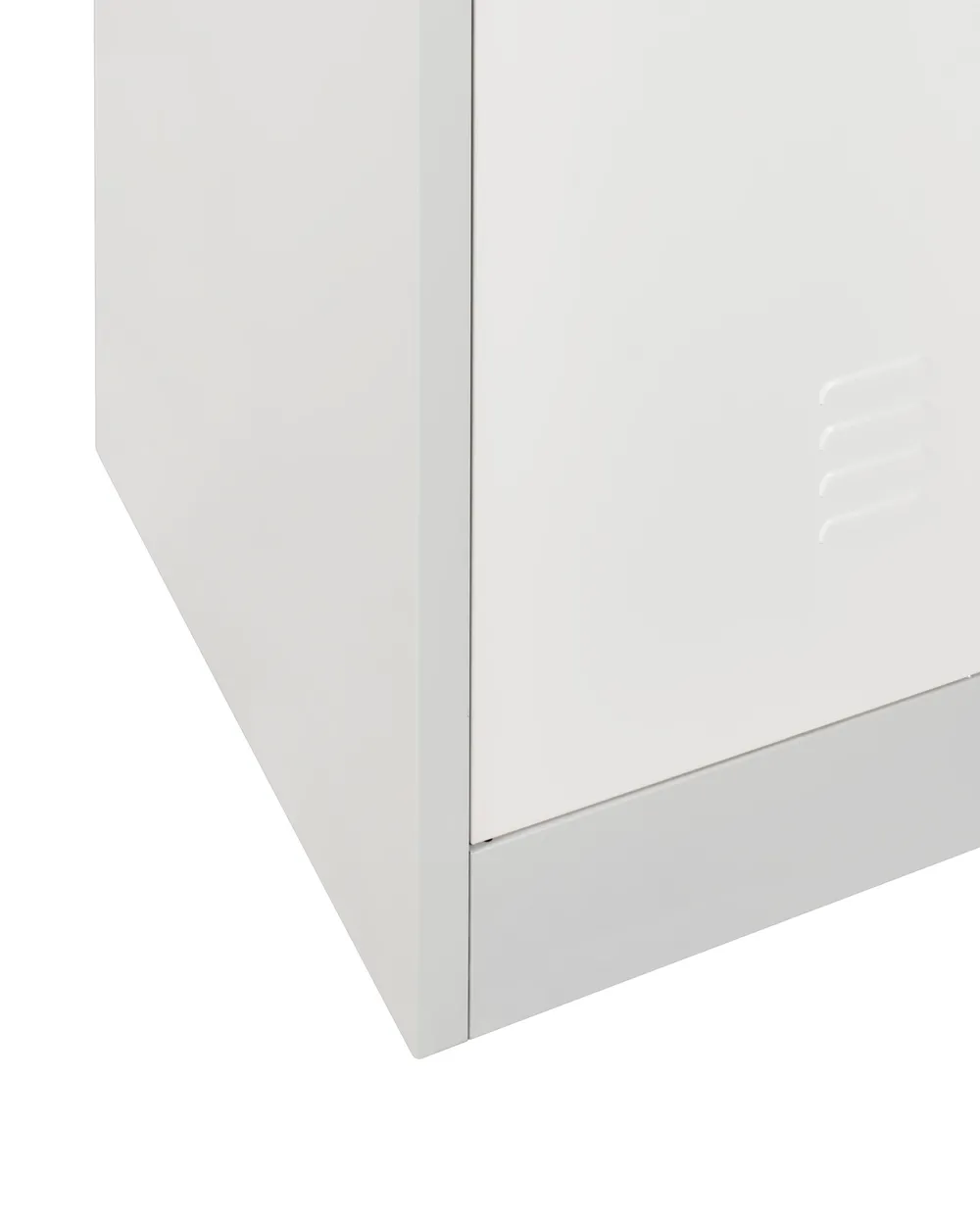 2-Tier Storage Locker ATHLETE Metal Grey/ White_1011873