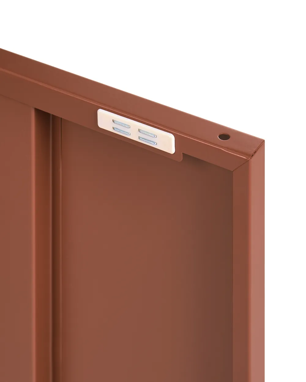 Storage Unit CARDIFF Metal Golden Brown_1123451