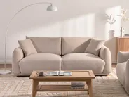 Soffa 3-sits JUBEK Bouclé Beige_1078404