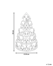 Joulukoriste LED-valo KELLOKOSKI 45 cm Vaaleanruskea_1175947
