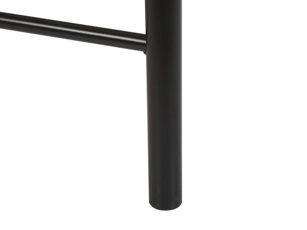 Bed Metal ANTLIA 160 x 200 cm (EU King Size) Black_806610