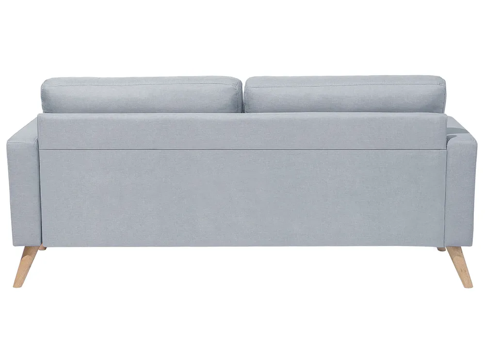 Sofa 2 Seater KALMAR Fabric Light Grey_755676