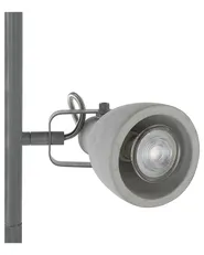 Floor Lamp MISTAGO Adjustable Concrete Grey_730427