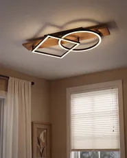 LED Ceiling Lamp AIRE Metal Black_1102926