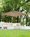 Riippuva aurinkovarjo 250 cm MONZA Tumma beige