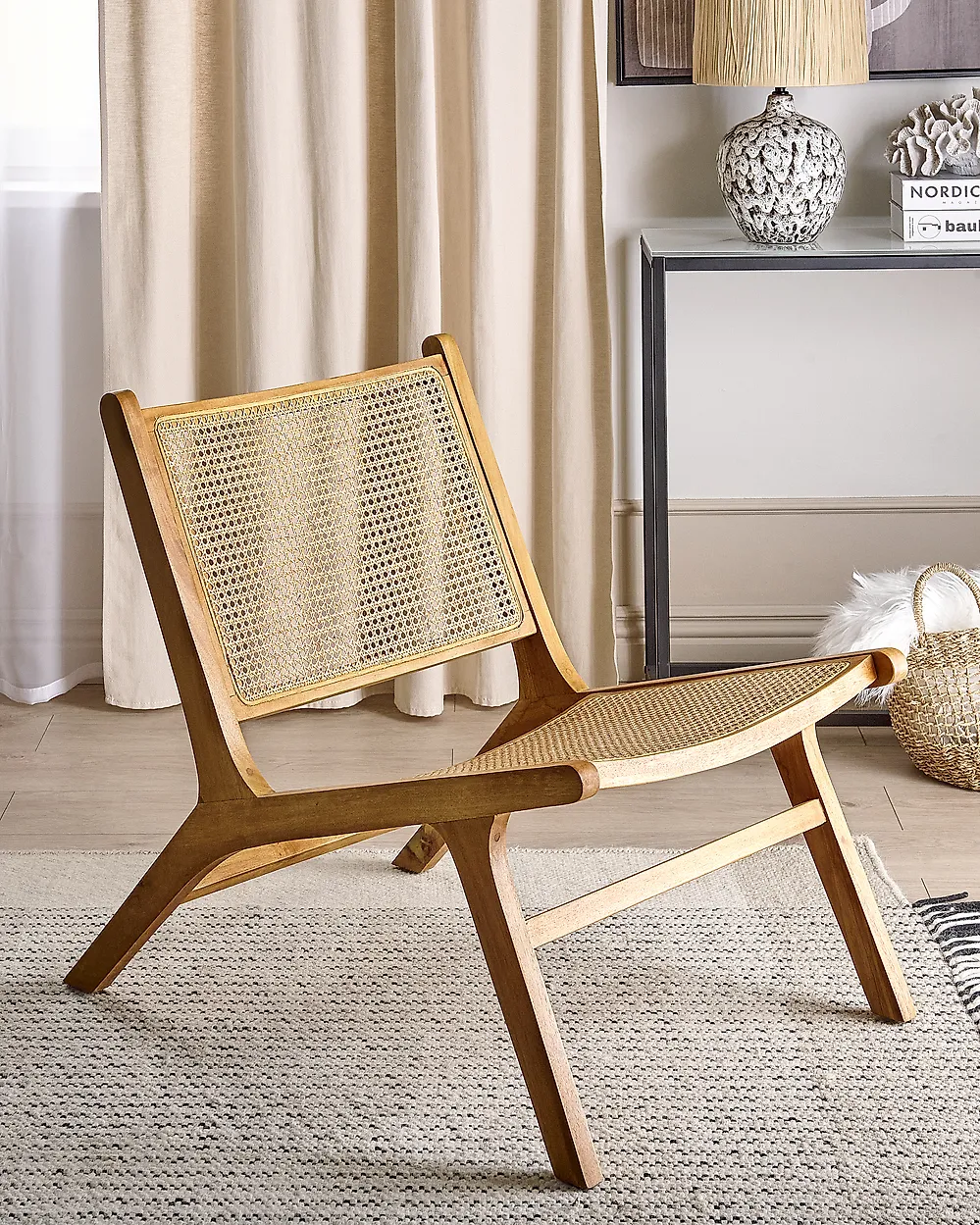 Armchair MIDDLETOWN Mahogany Natural_1172014