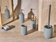 5-Piece Bathroom Accessories Set HUARMEY Light Grey_996742