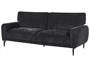Sofa 3 Seater SKARO Chenille Black_1156709