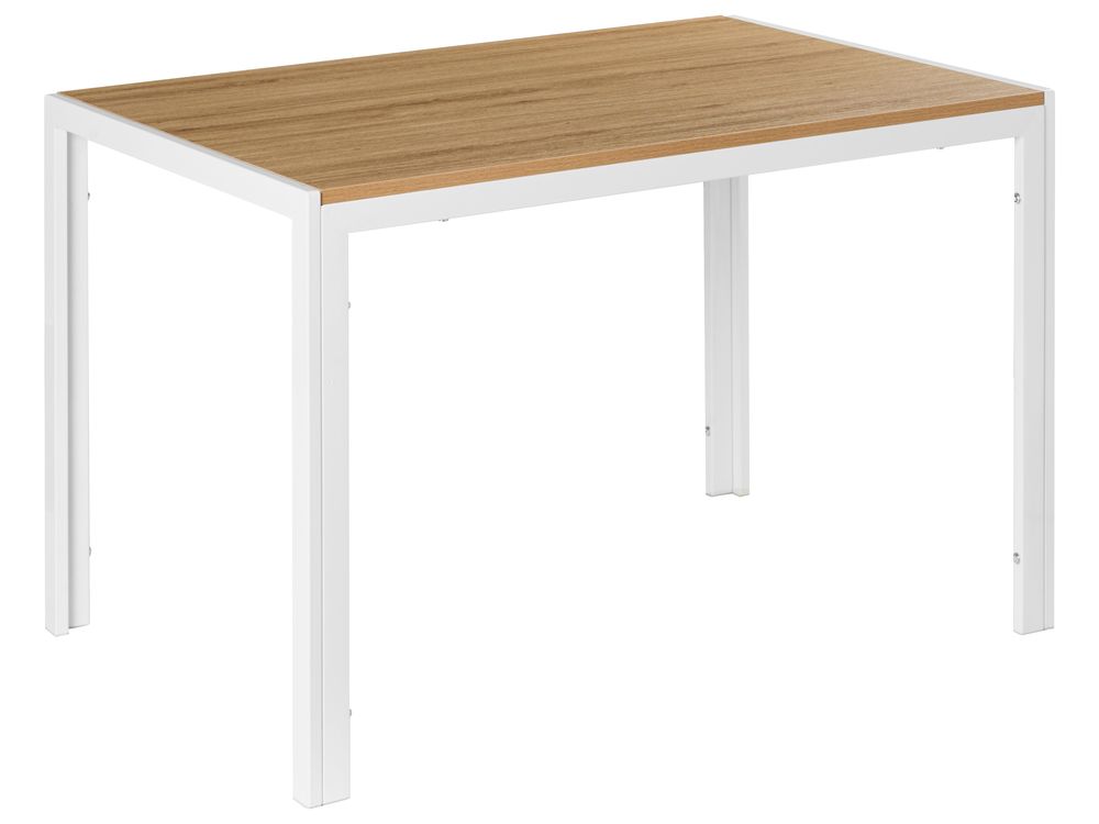 Ruokapöytä MANN Ruskea/valkoinen 120 cm 80 cm