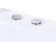 Corner Hot Tub with LED POZUELOS 1700 x 900 mm White_1033641