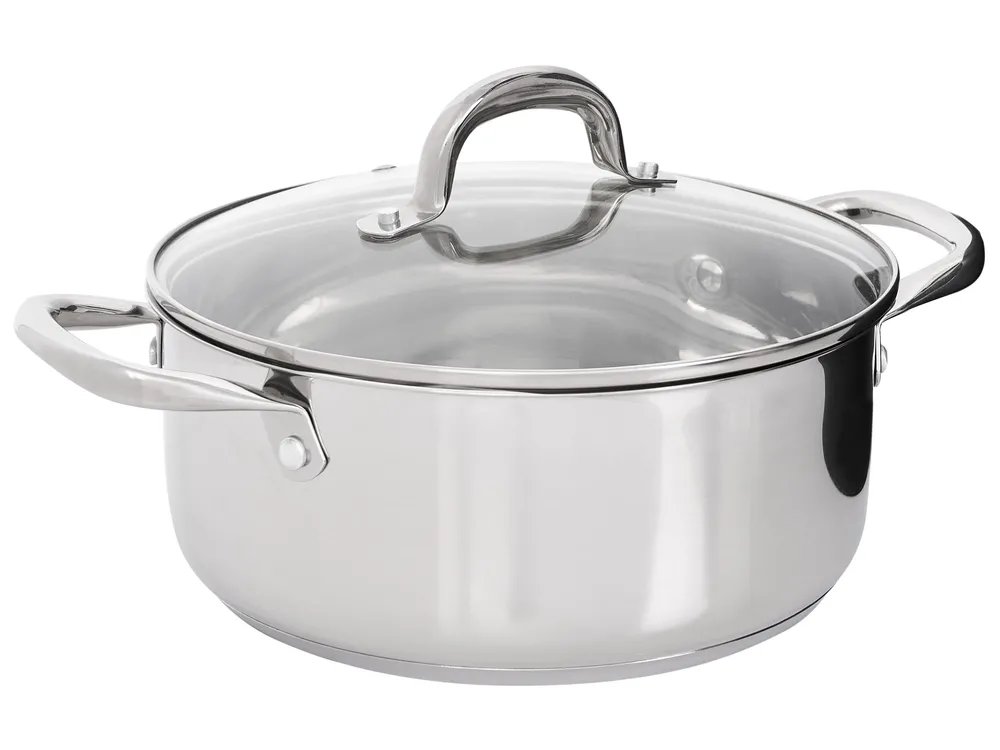 7 Piece Pot Set PRIMECOOK Stainless Steel Silver_1043292