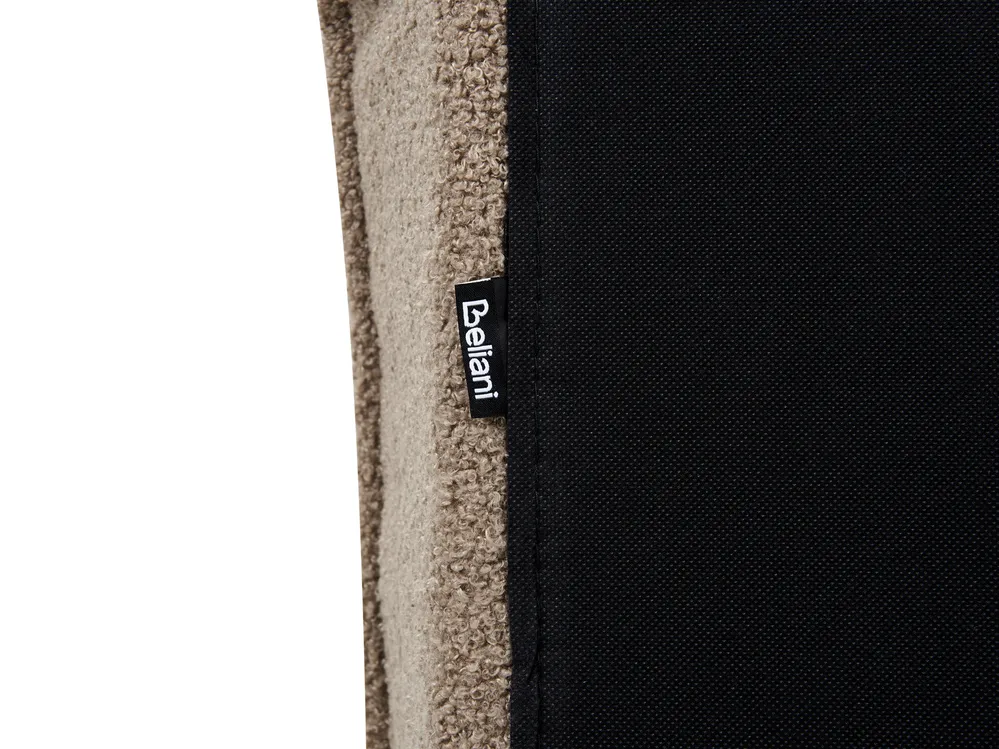 Waterbed Boucle VINAY 180 x 200 cm (EU Super King) Brown_970375
