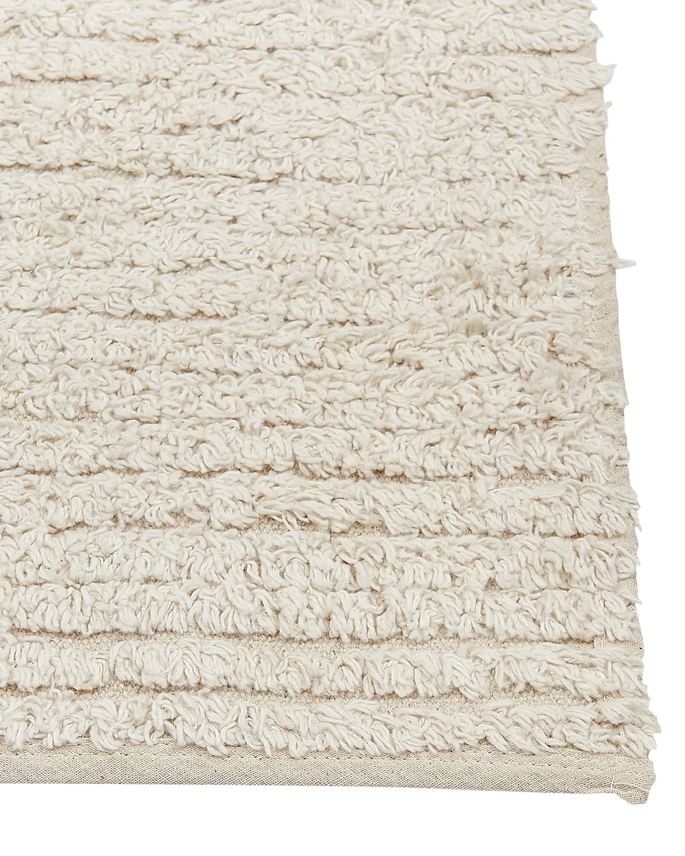 Matto TEZPUR Beige 140 x 200 cm Puuvilla_839280