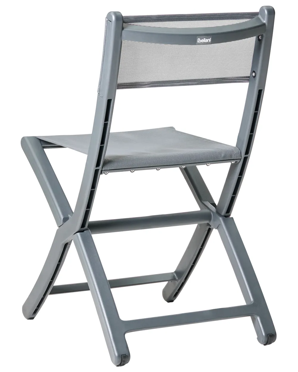 Set of 4 Garden Chairs TALCA Dark Grey_988824