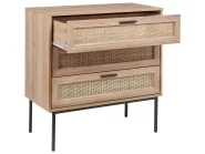 3 Drawer Chest PASCO Light Brown_899853